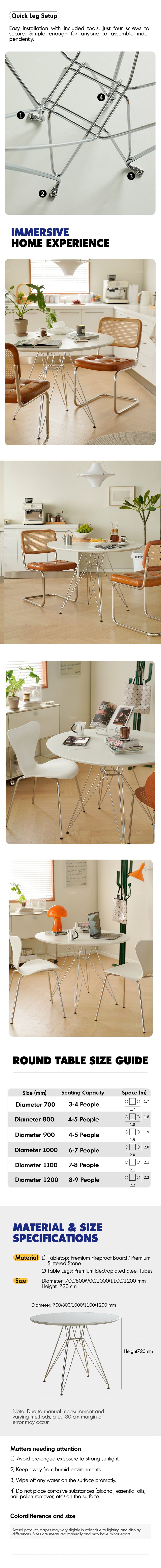 Bauhaus Plywood Steel Dining Table EAMES More Details and Instruction_3