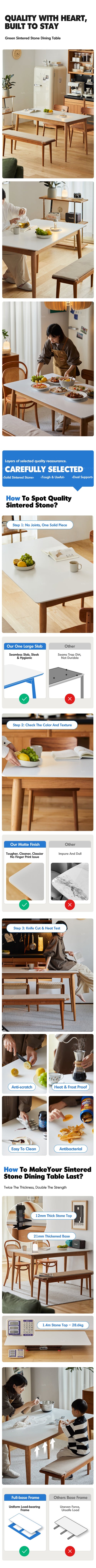 Scandinavian Sintered Stone Dining Table GREEN Good to Know Preview-1
