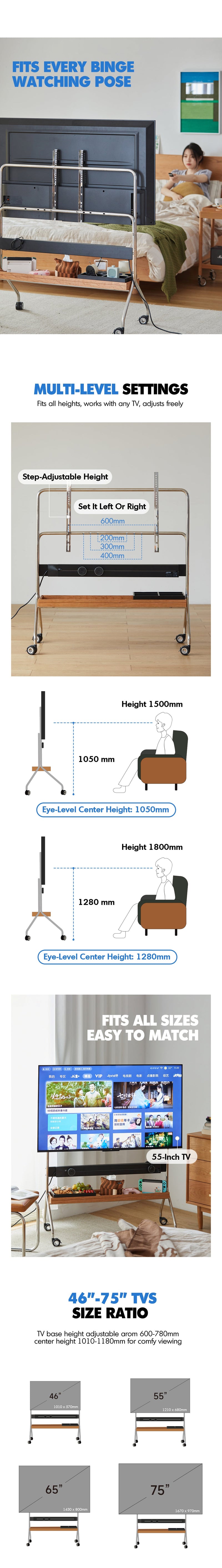 Scandinavian Cherry Wood TV Hanger HAL More Details and Instruction_3