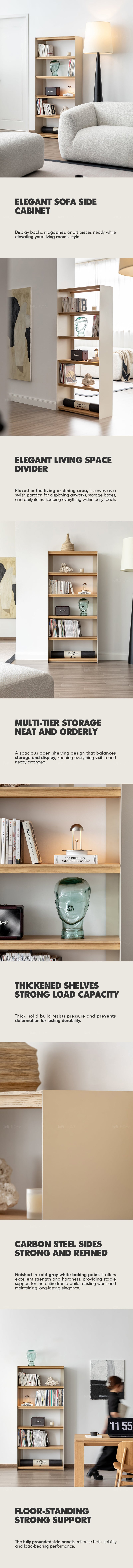 Minimalist Steel Bookshelf AESOP More Details and Instruction_2