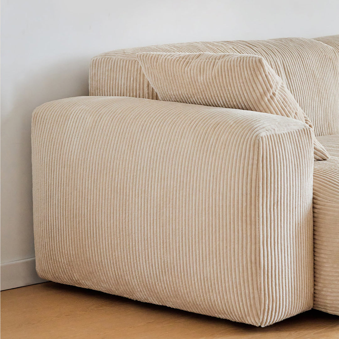 Scandinavian Premium Corduroy Velvet Fabric Removable Sofa Cover