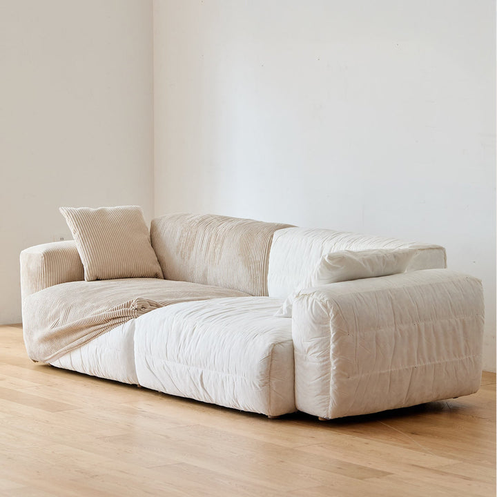 Scandinavian Premium Corduroy Velvet Fabric Removable Sofa Cover