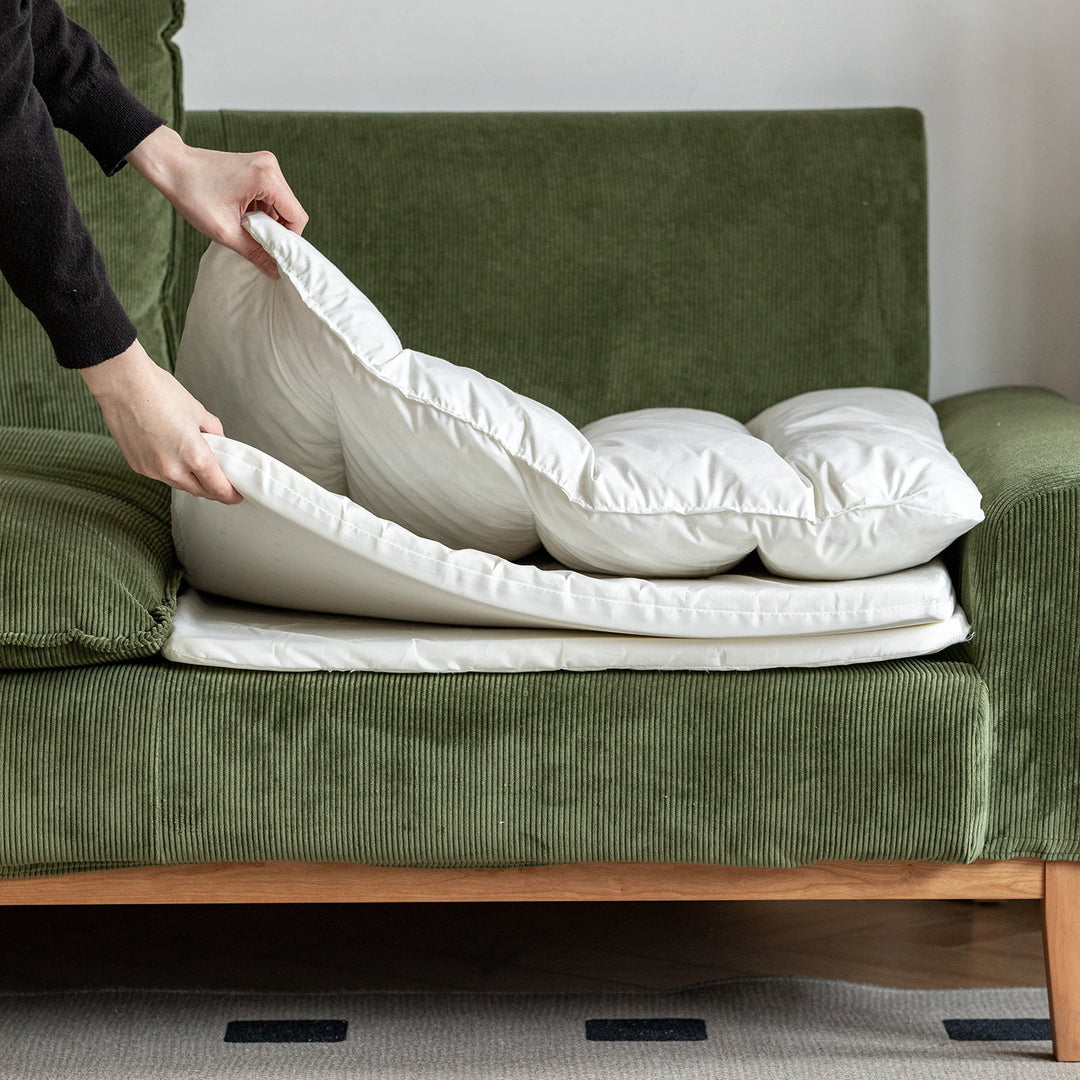 Scandinavian Premium Corduroy Velvet Fabric Removable Sofa Cover