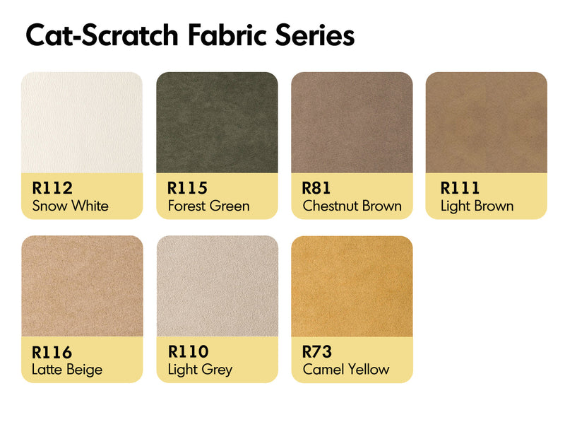 Scandinavian Premium Cat Scratch Resistant Fabric Removable Sofa Cover Color Swatches