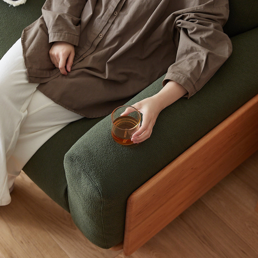 Scandinavian Premium Boucle Fabric Removable Sofa Cover