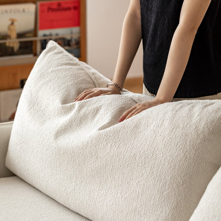 Scandinavian Premium Boucle Fabric Removable Sofa Cover