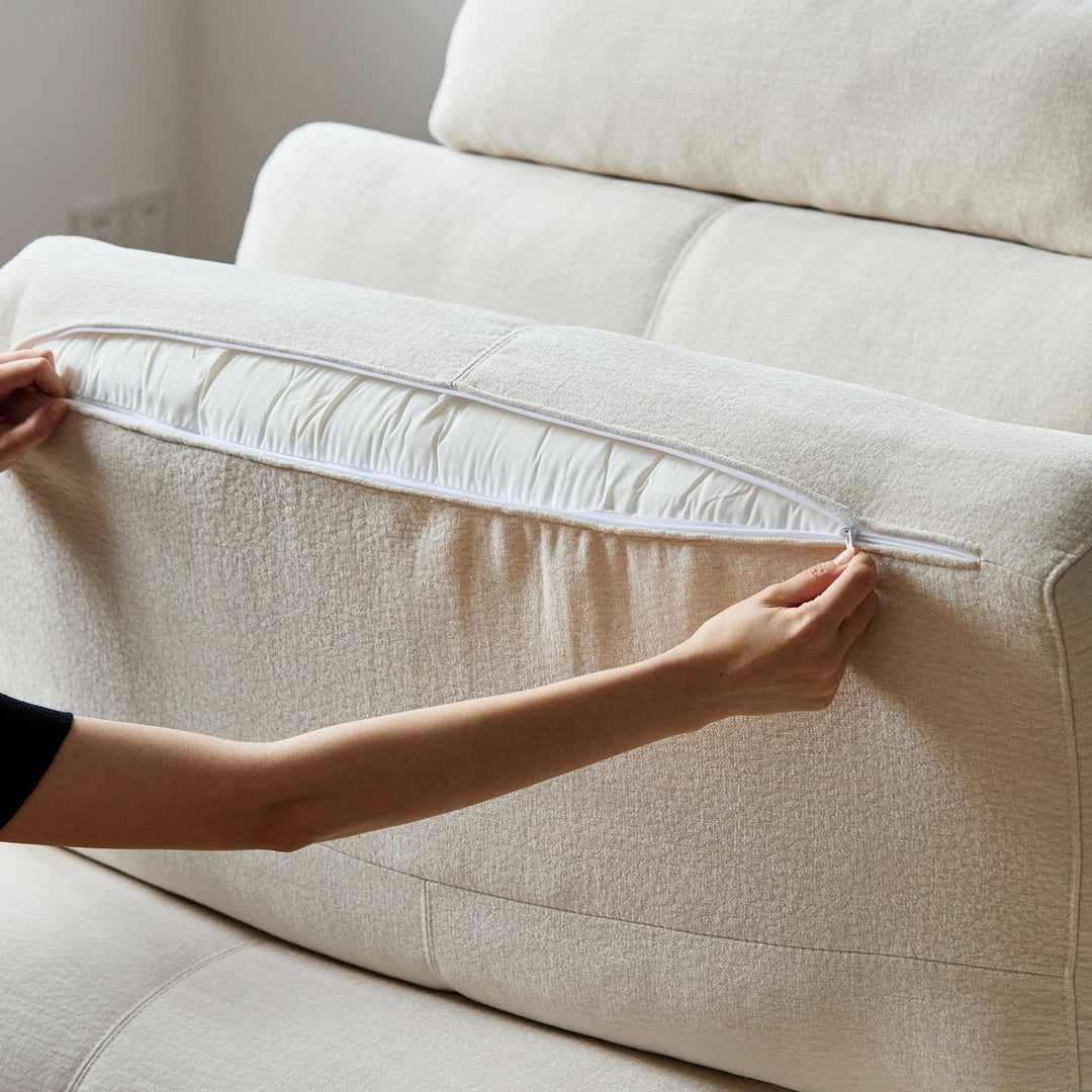 Scandinavian Premium Chenille Velvet Fabric Removable Sofa Cover