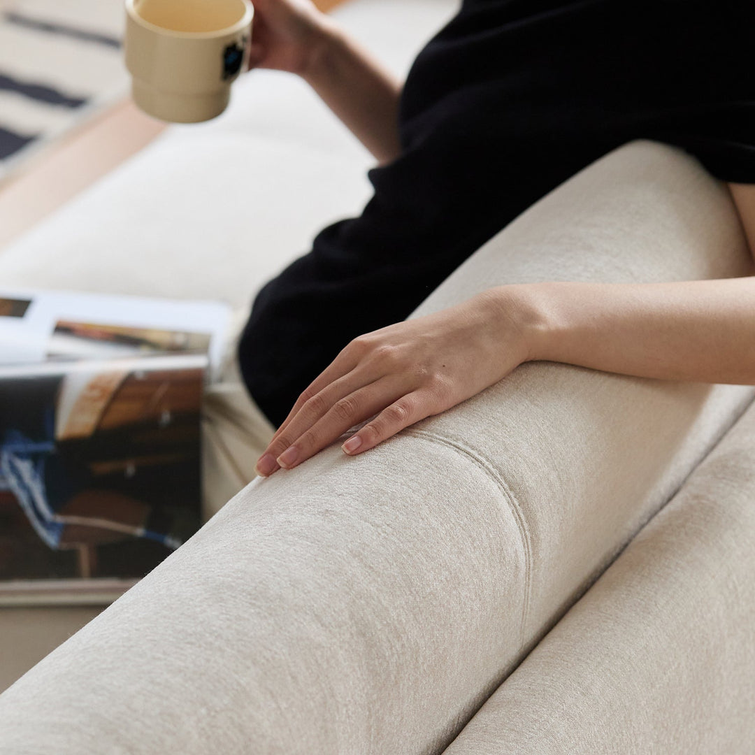 Scandinavian Premium Chenille Velvet Fabric Removable Sofa Cover