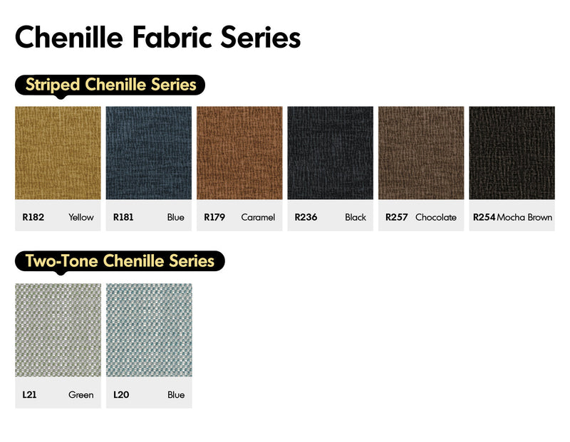 Scandinavian Premium Chenille Velvet Fabric Removable Sofa Cover Color Swatches