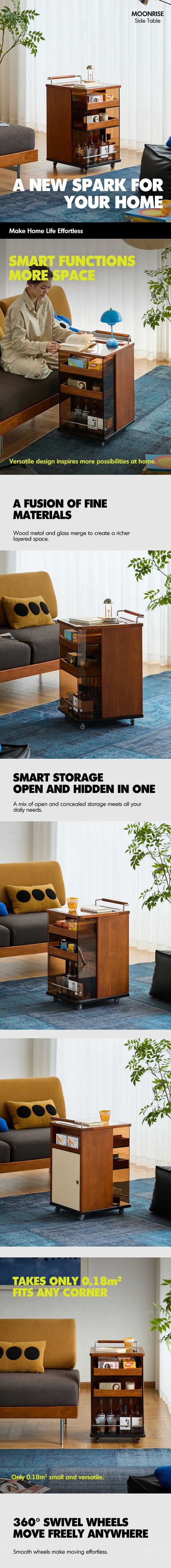 Bauhaus Boxwood Wheeled Trolley Side Table MOONRISE Good to Know Preview-1