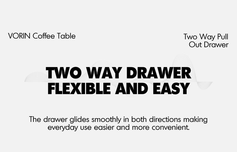 Japandi Walnut Wood Extendable Coffee Table VORIN More Details and Instruction_4