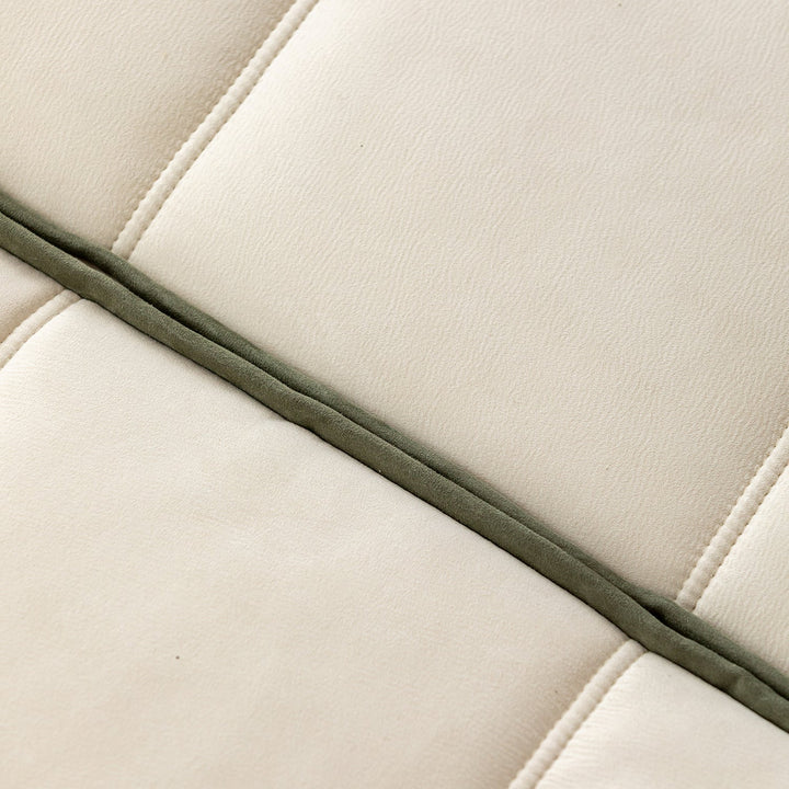 Scandinavian cat scratch resistant fabric modular 1 seater sofa tiered detail 11.