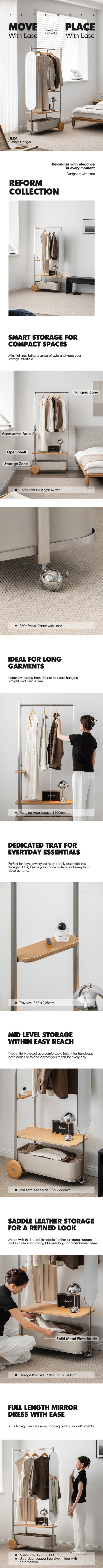 Bauhaus Stainless Steel Clothes Hanger HERA Good to Know Preview-1