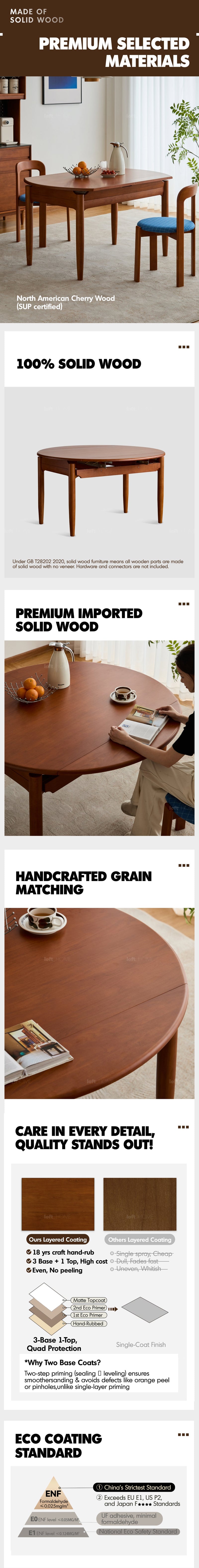 Vintage Boxwood Extendable Dining Table MINIMA More Details and Instruction_7