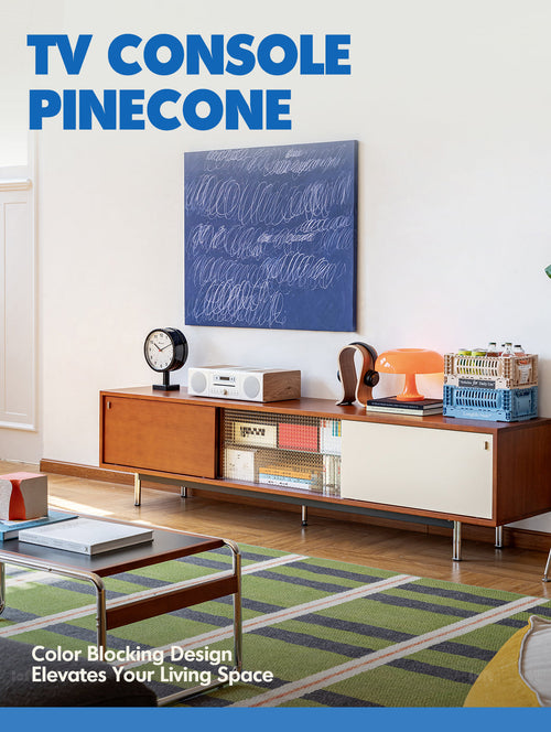 Bauhaus Boxwood TV Console PINECONE Good to Know Preview-1