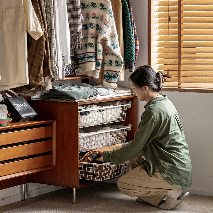 Vintage Boxwood Modular Hanging Wall Shelf System MUSE