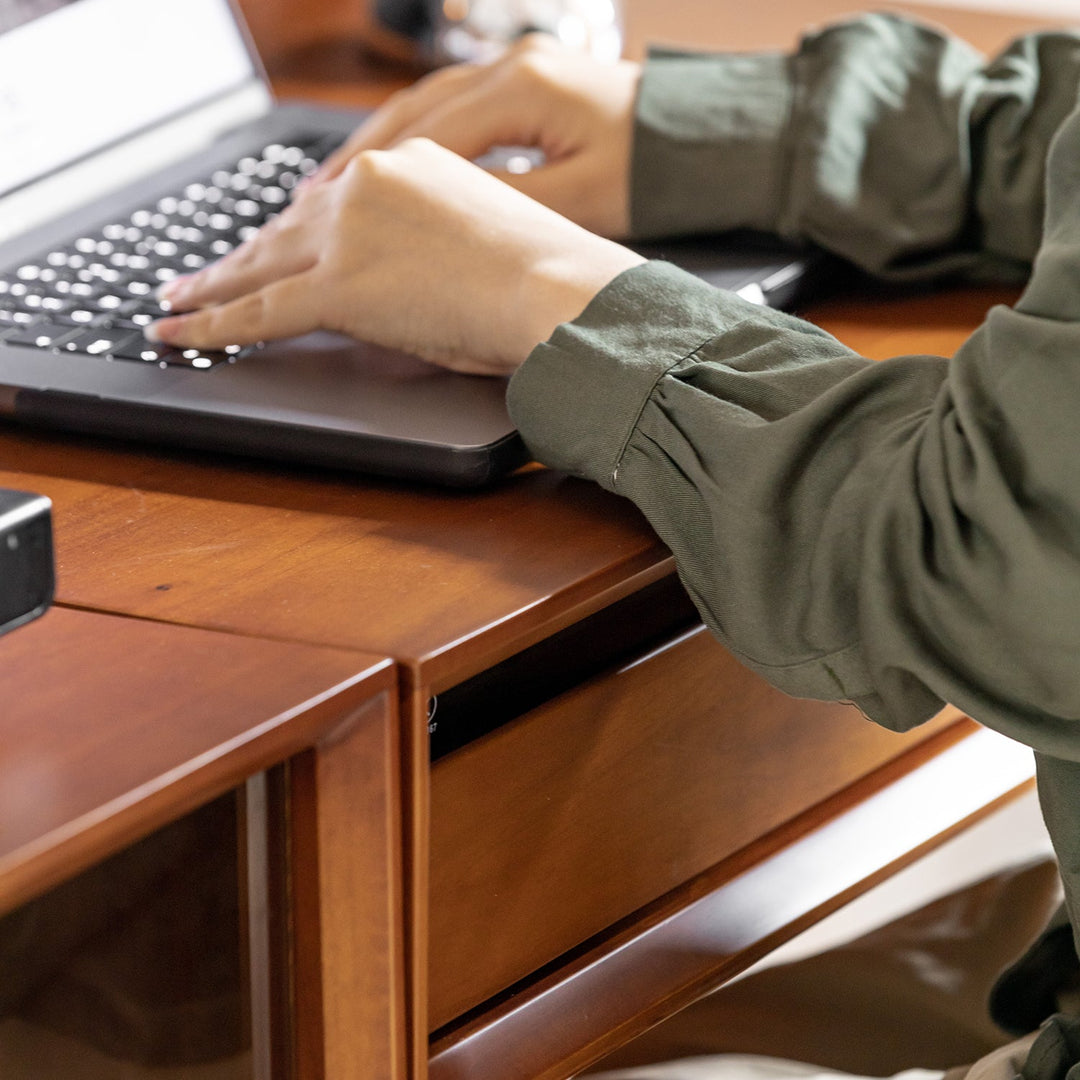 Vintage Boxwood Modular Hanging Wall Shelf System MUSE STUDY