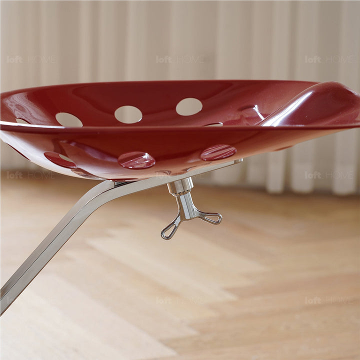 Industrial Steel Stool MEZZADRO