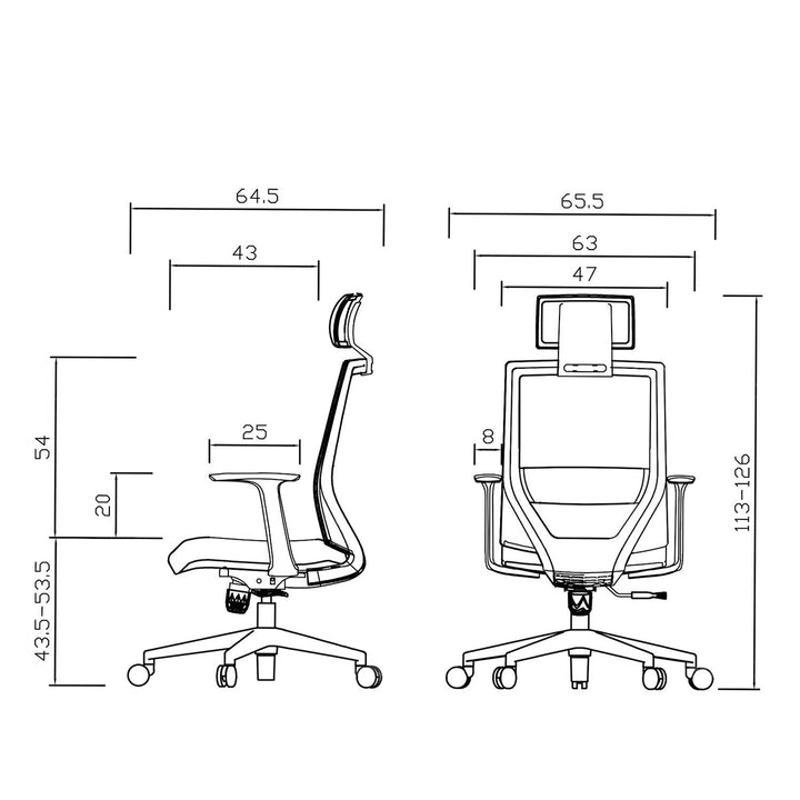 Modern Mesh Ergonomic Office Chair MOD
