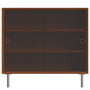 Cabinet-Brown Glass