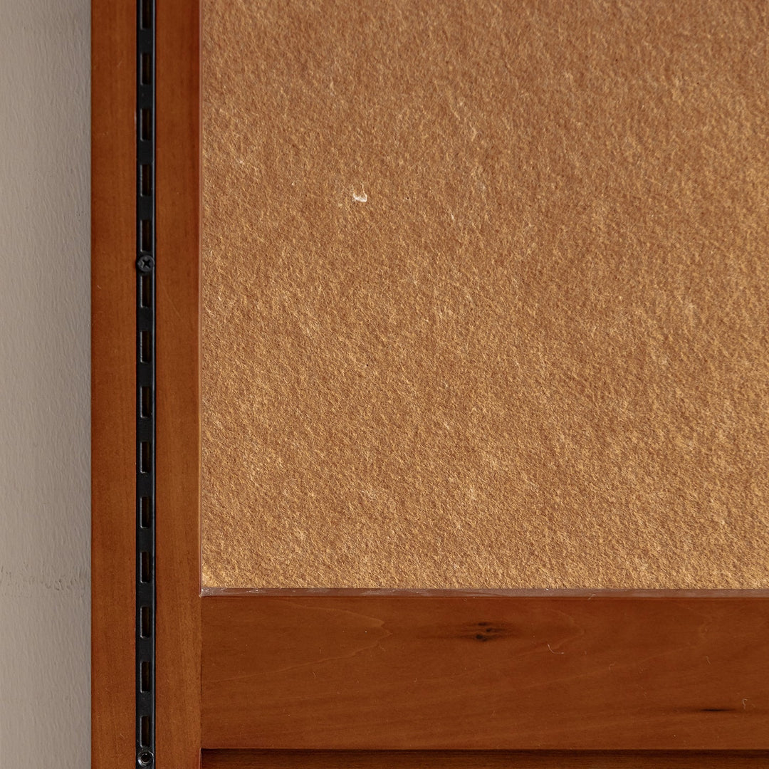 Vintage boxwood modular hanging wall shelf system muse living detail 8.