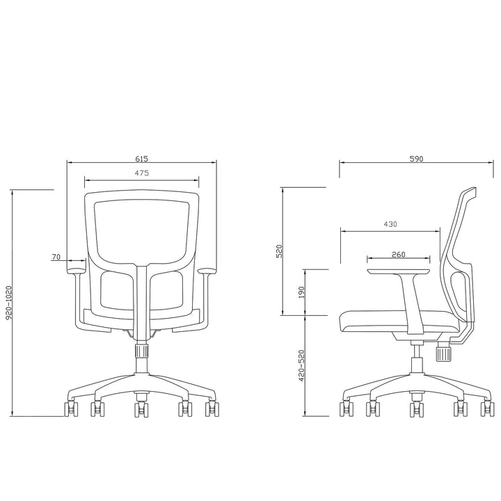 Modern Mesh Office Chair MOD