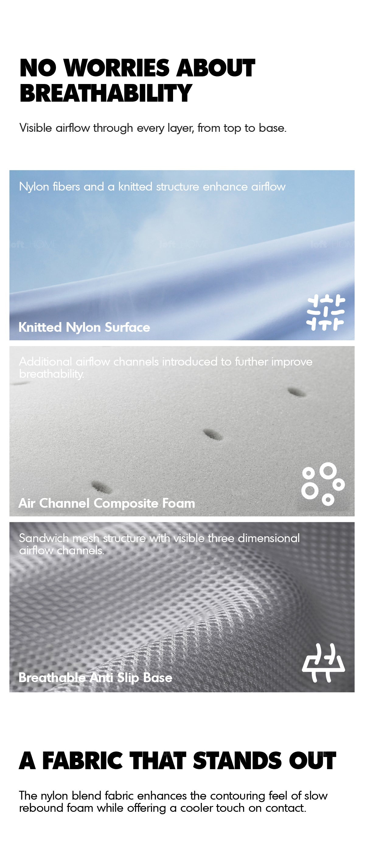 6cm Hybrid Medium Firm Cooling Skin Mattress BLUEBOX LITTLE More Details and Instruction_5