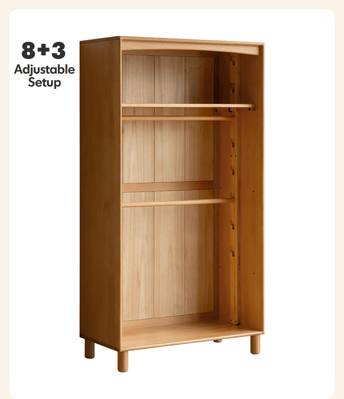 Scandinavian Beech Wood Wardrobe PEBLO More Details and Instruction_2