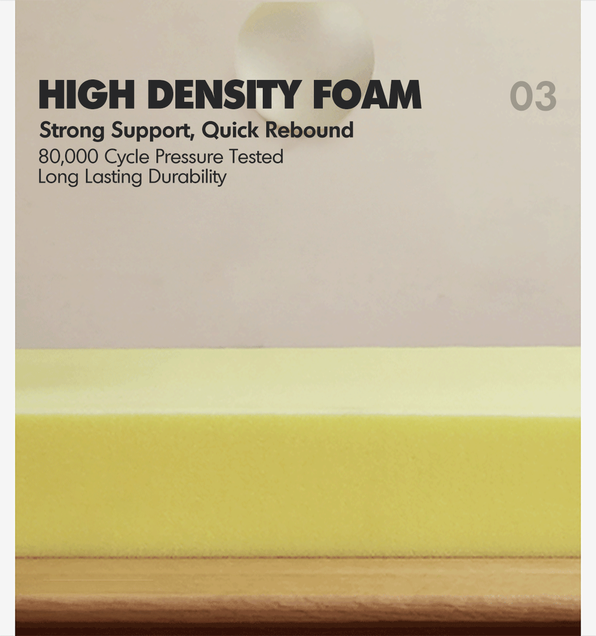 more product details and feature of Minimalist Chenille Velvet Fabric 3 Seater Sofa TUFTY TIME