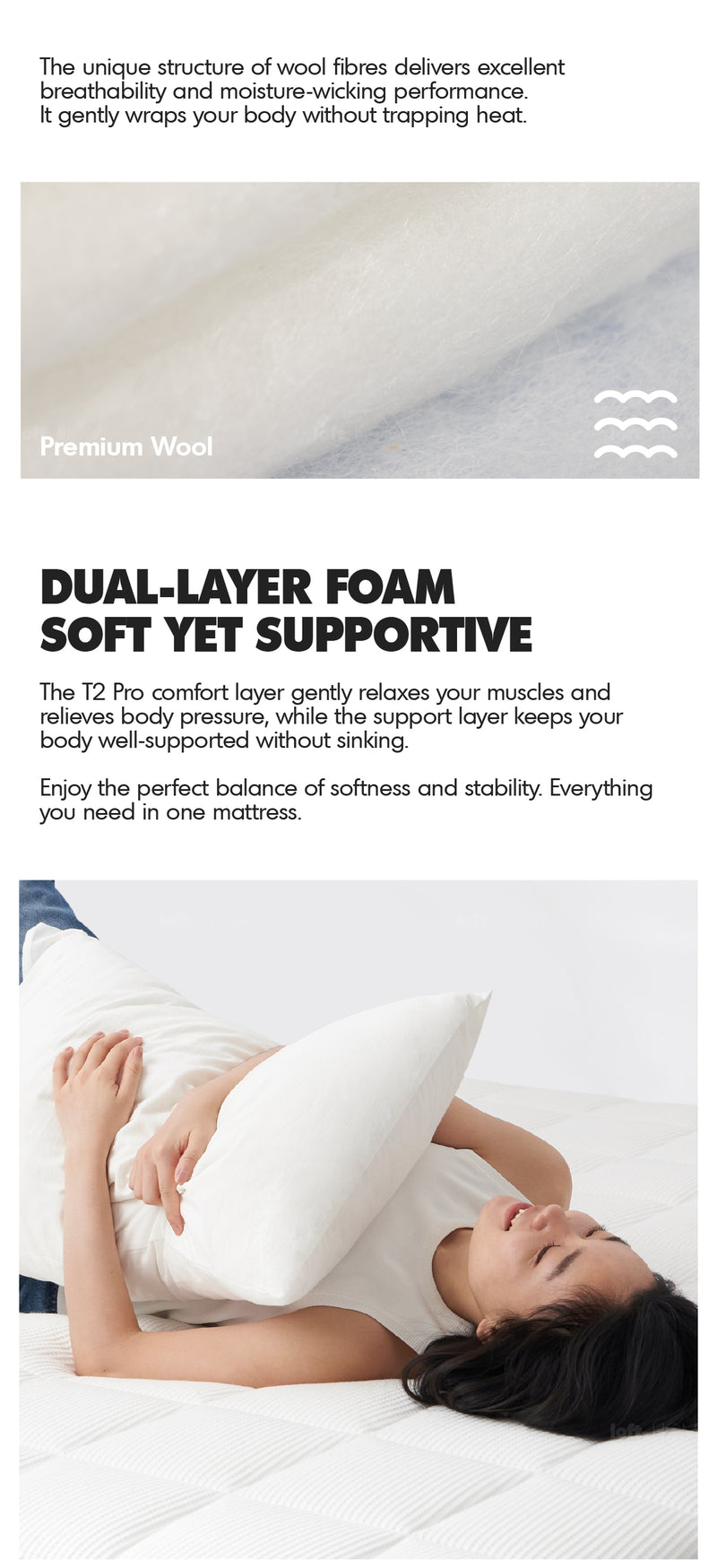 9cm Gel Memory Foam Mattress BLUEBOX T2 PRO More Details and Instruction_4