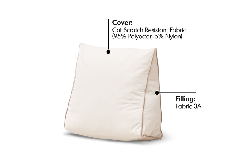 more material details of Modern Cat Scratch Resistant Fabric Triangle Rest Pillow YOU