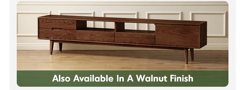 more product details and feature of Scandinavian Oak Wood TV Console BERRY