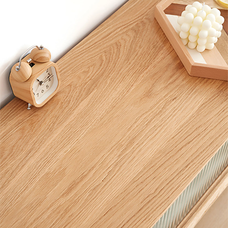 more color details of Scandinavian Oak Wood TV Console DANYA