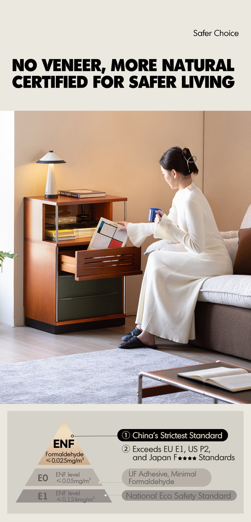 more product details and feature of Bauhaus Boxwood Chest Of 3 Drawers SILVER WING