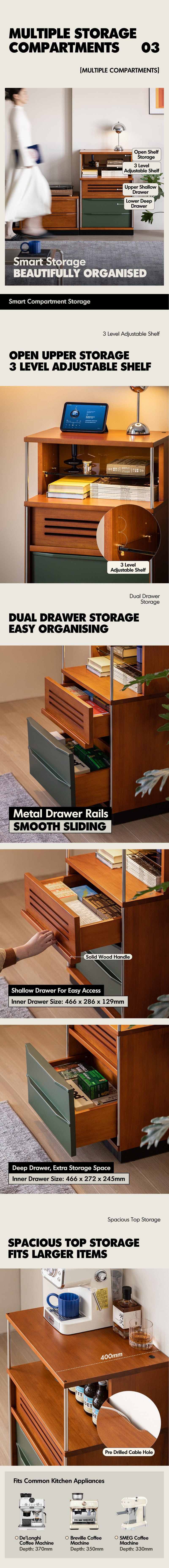 more product details and feature of Bauhaus Boxwood Chest Of 3 Drawers SILVER WING