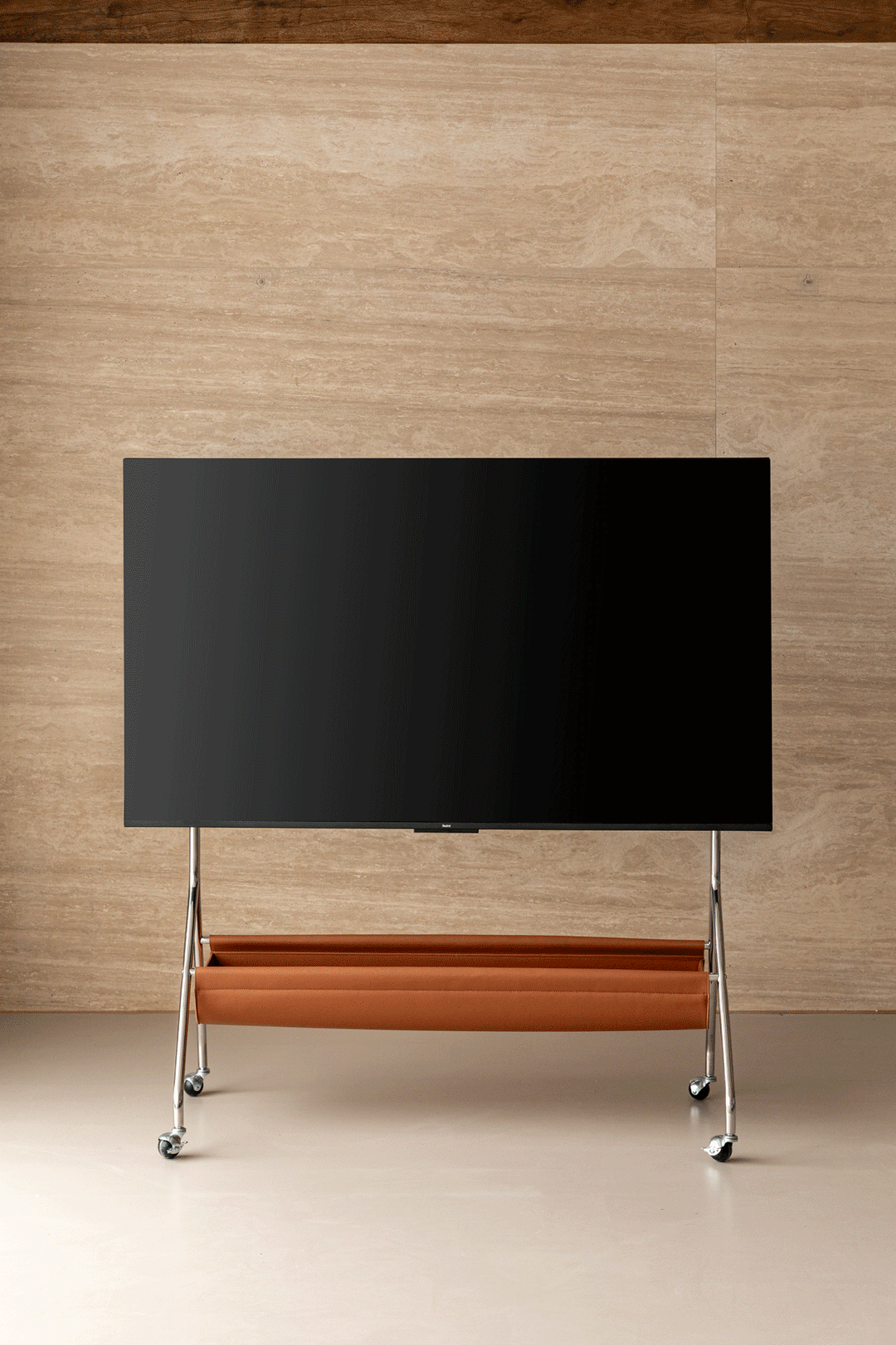 Japandi walnut wood tv hanger sereno environmental situation.