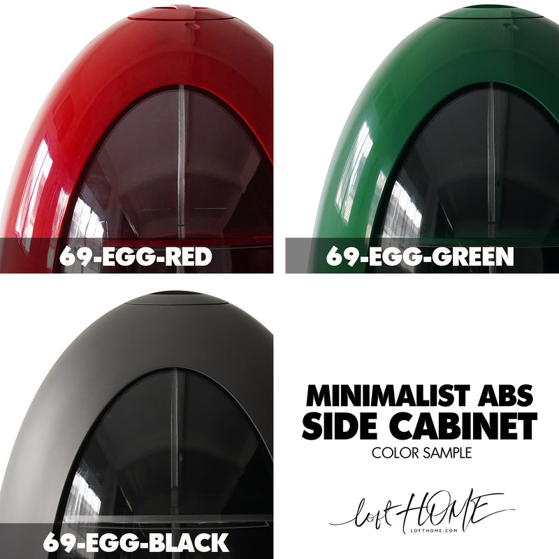 Bauhaus ABS Side Cabinet EGG Color Swatches