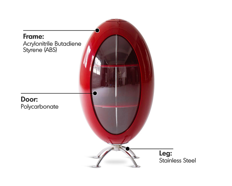 Bauhaus ABS Side Cabinet EGG Material Details Chart