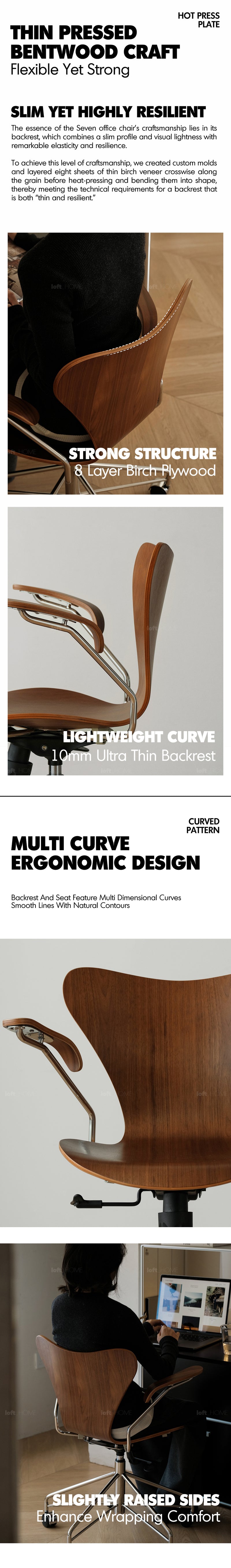 Bauhaus Plywood Study Chair SEVEN More Details and Instruction_2
