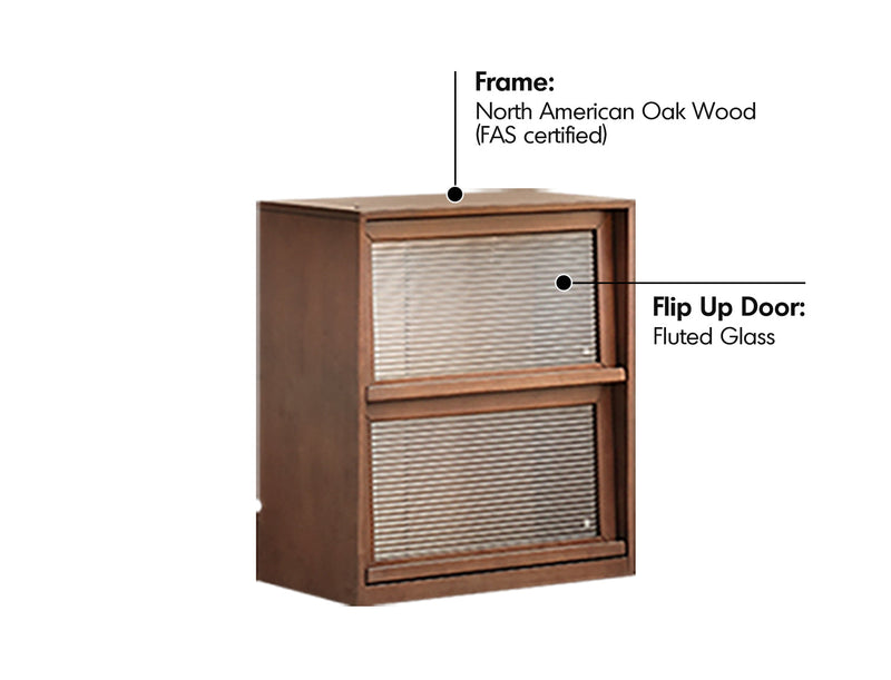 more material details of Japandi Oak Wood Modular Bookshelf BLOG