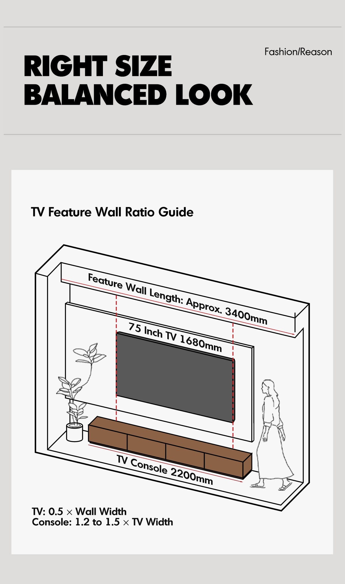 more product details and feature of Scandinavian Oak Wood TV Console ROCKWELL