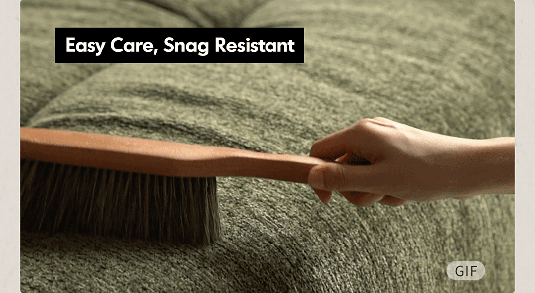 Removable fabric sofa cover for mochi sofa environmental situation.