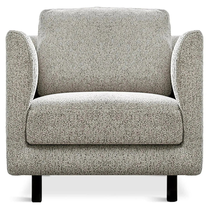 Minimalist fabric 1 seater sofa nor detail 2.