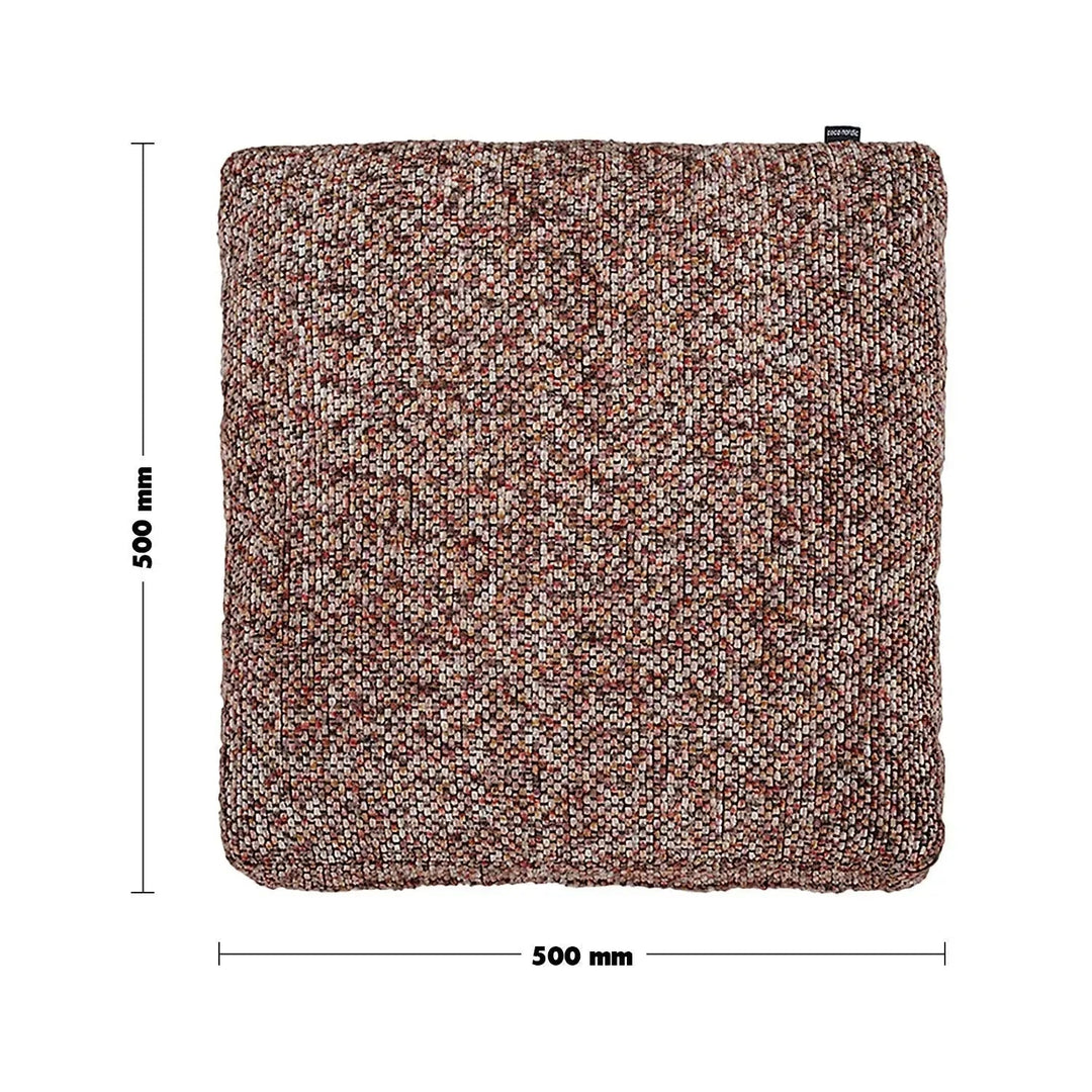 Modern Fabric Sofa Pillow SPRING Red