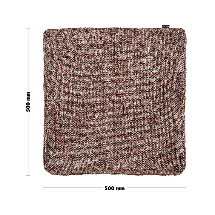 Modern Fabric Sofa Pillow SPRING Red