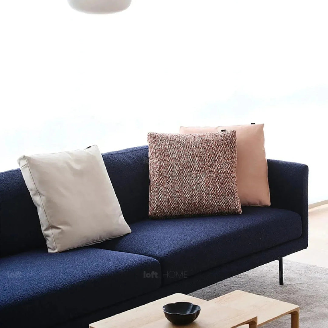 Modern Fabric Sofa Pillow SPRING Red