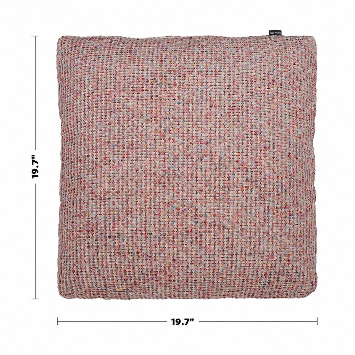 Modern Fabric Sofa Pillow AUTUMN Pink Size Chart
