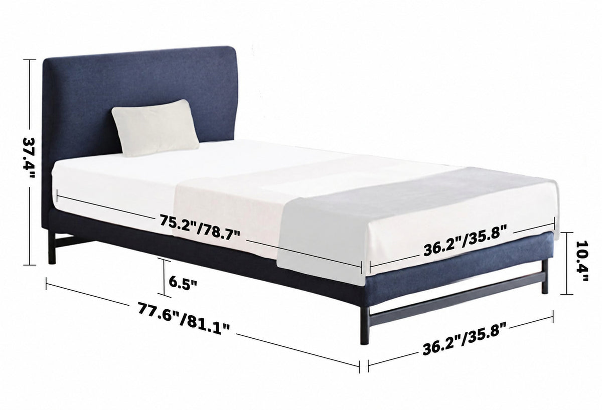Minimalist Fabric Bed NOR Size Chart_2