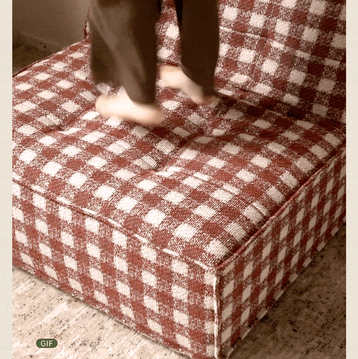 Bauhaus chenille velvet fabric 1 seater sofa bed drift situational feels.
