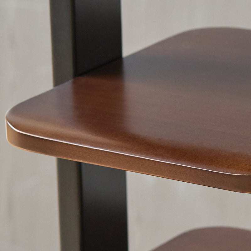 more color details of Bauhaus Wood Shoe Shelf FLOW